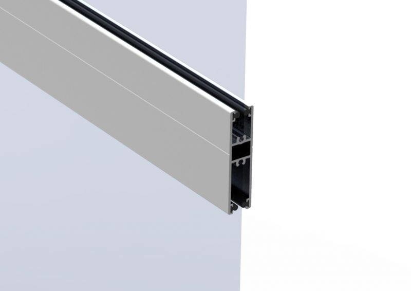 Profil pour panneaux publicitaires suspendus