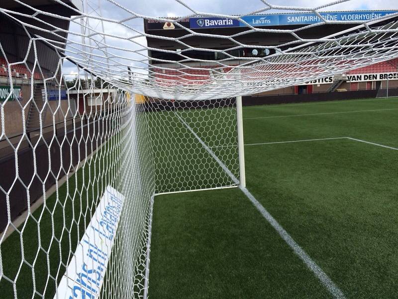 Doelnet 7x2x2x2 4mm  Wit Hexagonaal