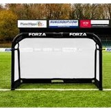 Aluminium mini goal  120cm x 80cm met wit fijnmazig net