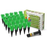 Plifix pluimen groen: 25 pluimen . Voor het uitzetten van een volledig voetbalveld