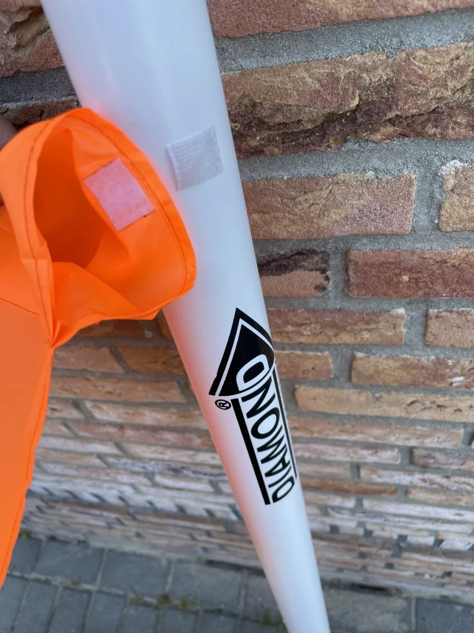 Cornervlagstok  set Stadion 4x 50 mm geveerd