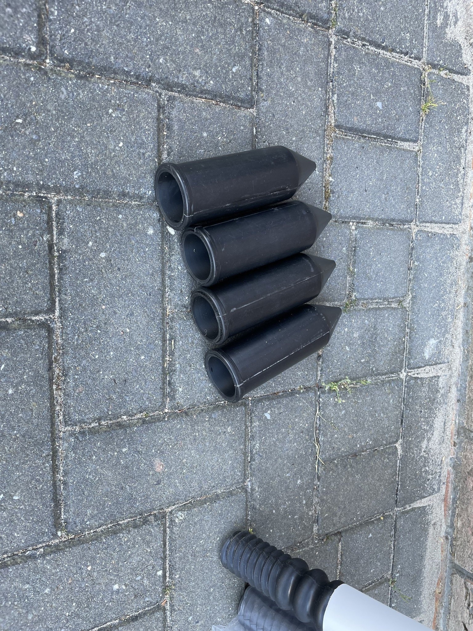 Set de mâts d'angle Stadium 4x 50 mm à ressorts