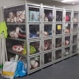 Ballen locker met 4 units