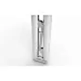 Juniorengoal 5m x 2m inklapbaar aluminium