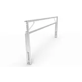 Juniorengoal 5m x 2m inklapbaar aluminium