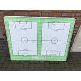 Taktiekbord 120cmx90cm met 2 speelvelden