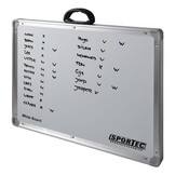 Taktiekbord hockey 90x60cm inklapbaar met draagtas