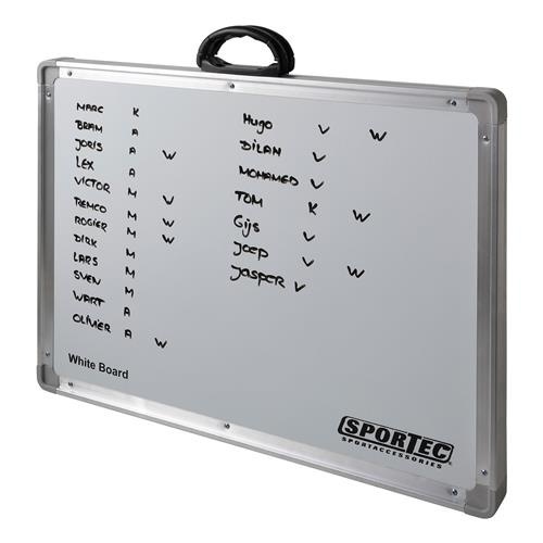 Taktiekbord hockey 90x60cm inklapbaar met draagtas