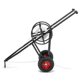 Haspel wagen voor lijnmarkeringsverf