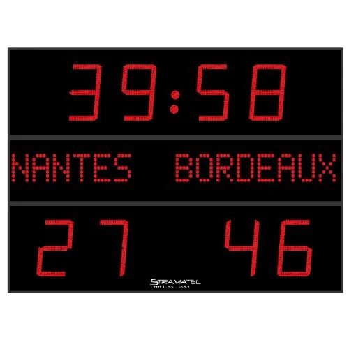 Scorebord Voetbal FRA