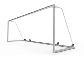 Verplaatsbaar doel  Volledig gelast 732x244x80x200 Profiel 100mm inclusief transportwielen