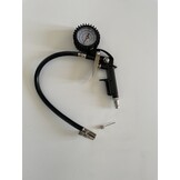 Pistolet de remplissage à bille avec manomètre et 2 aiguilles de valve