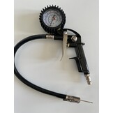 Balvulpistool met drukmeter en 2 ventiel naalden