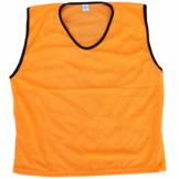 Gilet d'entrainement orange senior