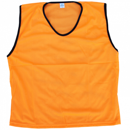 Hesje training oranje  in de maten Pupil, Junior of Senior