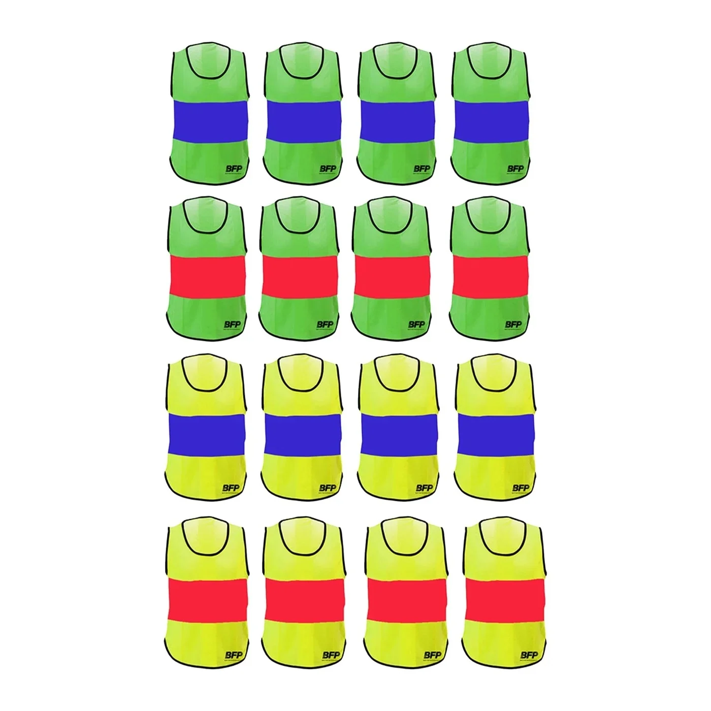 Hesjes set 4x4 TEAMWISSEL