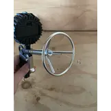 Pistolet de remplissage à bille Pro avec manomètre digital