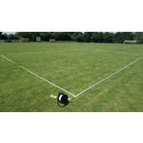 Terrain de jeu flexible marquant l'herbe côtière à 100 mètres