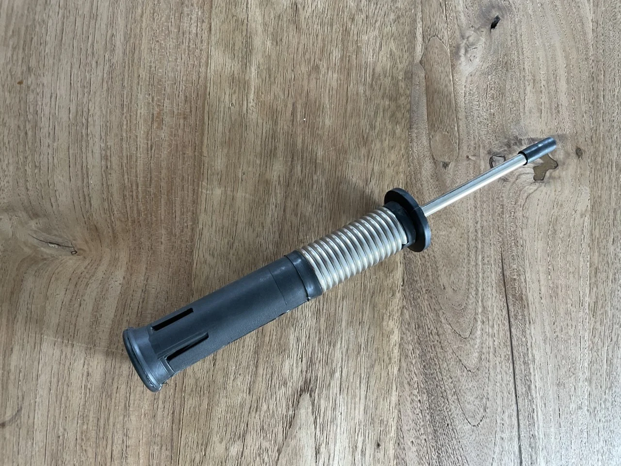 Geveerde voet met spike voor sla om stangen 25mm