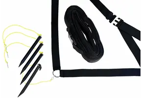 Volée de pied de marquage sur le terrain