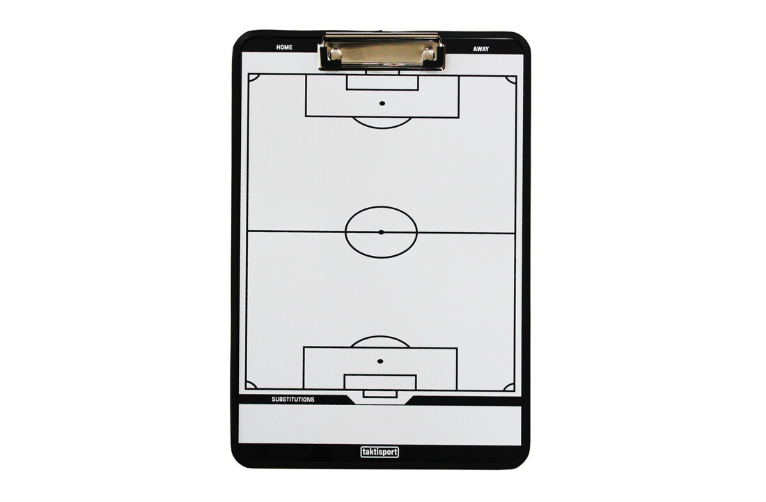 Presse-papiers Football Coach A4 magnétique et lavable des deux côtés