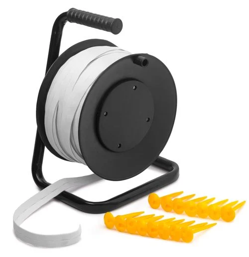 Marquage flexible du terrain de jeu sur la bobine 75