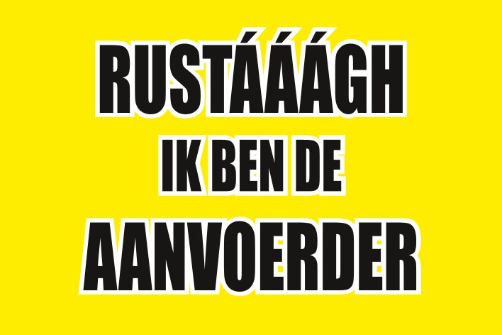 Aanvoerdersband Rustaagh