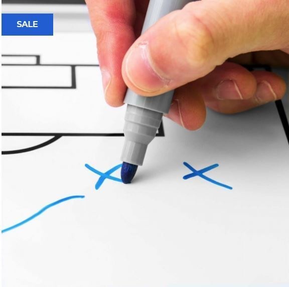 Taktiebord Stiftenset 8-delig