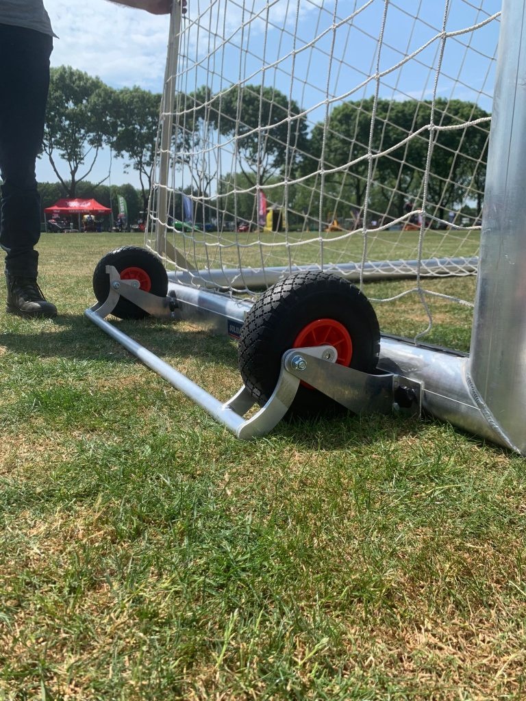 Doelhefsysteem voor voetbaldoelen