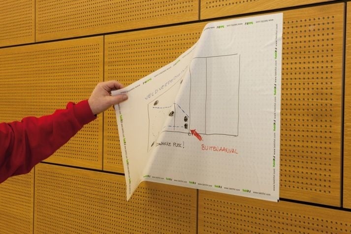 Taktifol Speelveldfolie - Ijshockey