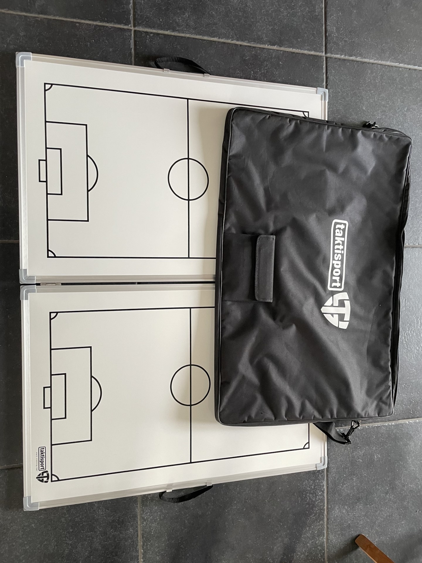 Taktiekbord 120x90cm inklapbaar met draagtas