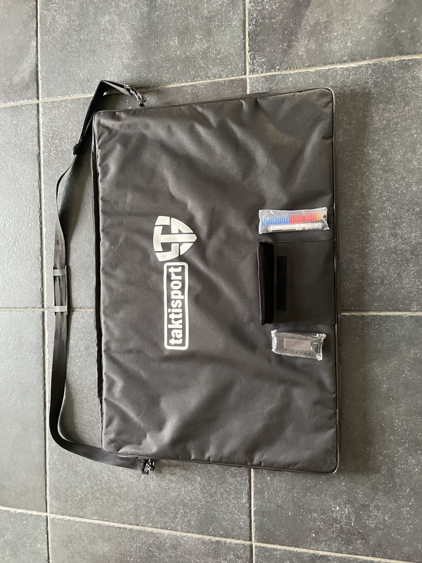 Taktiekbord 120x90cm inklapbaar met draagtas