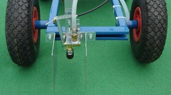 Lijnmarkeerwagen met accu