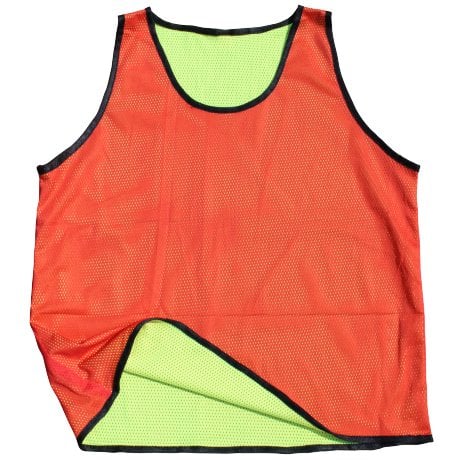 Gilets réversibles, lot de 10, taille Senior