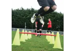 Agility Set  5 stokken en 10 pionnen