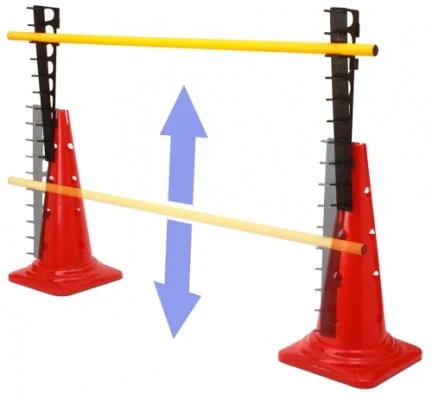 Trainingshorde set verstelbaar 10-60cm