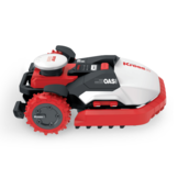 Robotmaaier voor automatisch maaien van 2 voetbalvelden