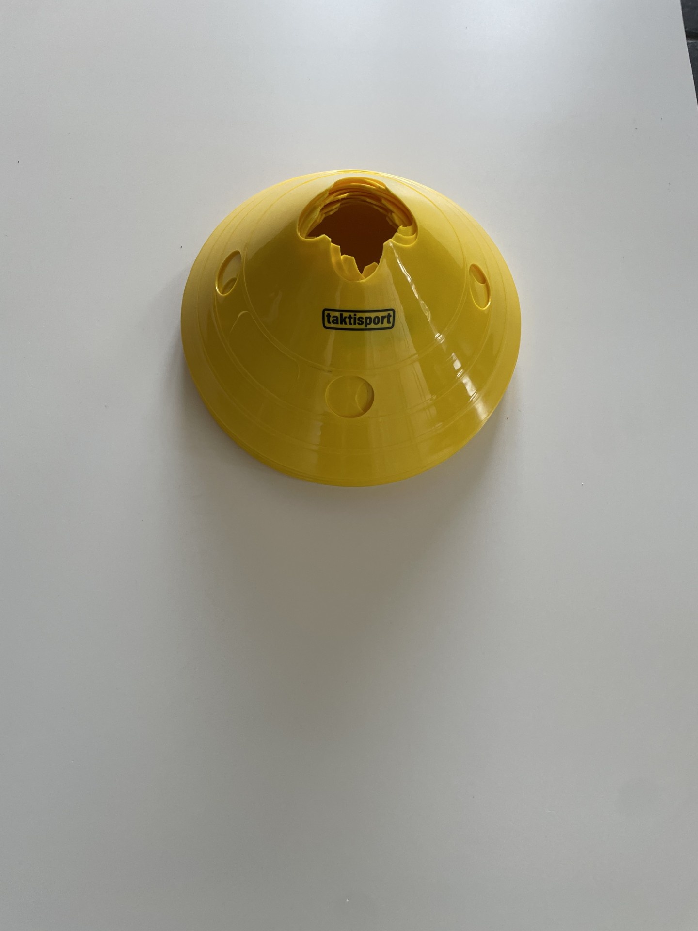 Chapeaux d'entraînement Jumbo 10x Jaune