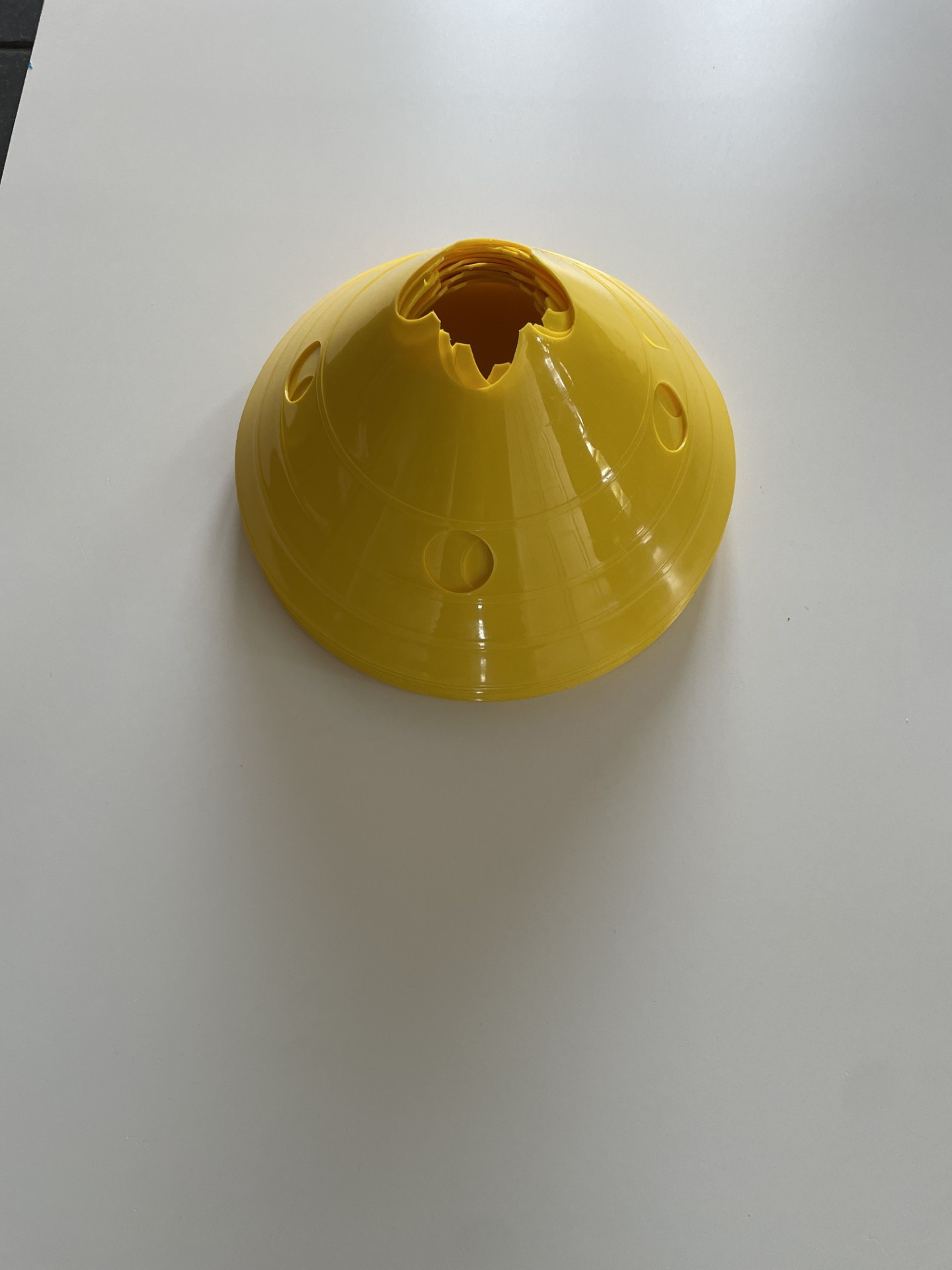 Chapeaux d'entraînement Jumbo 10x Jaune