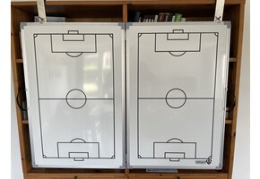 Taktiekbord 120x90cm inklapbaar met draagtas