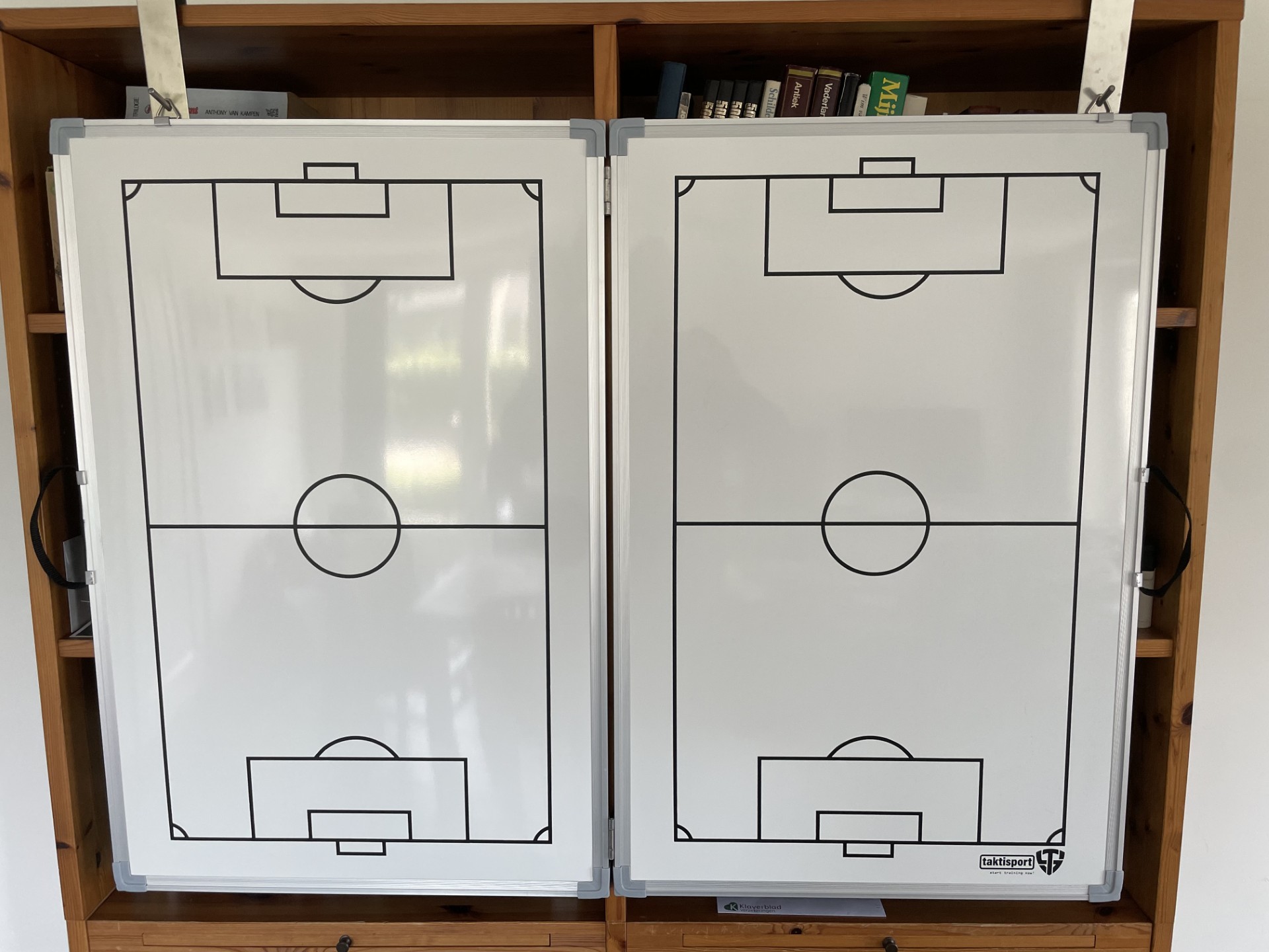 Taktiekbord 120x90cm inklapbaar met draagtas