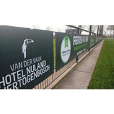 Reclamebord beugel voor dubbel staaf matten