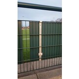 Support de panneau publicitaire pour tapis à double tige