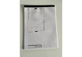 Bloc-notes Football A4 25 pages