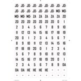 Feuille d'autocollants A4 Équipes