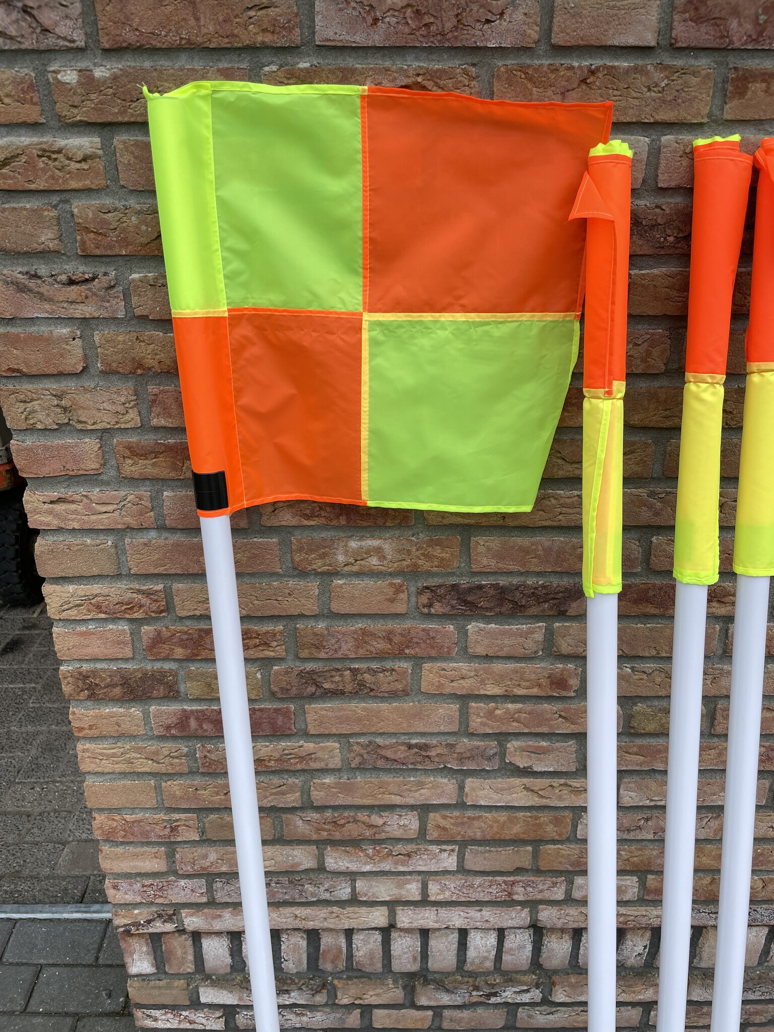 Jeu de mâts d'angle Field 4x ressort 32 mm