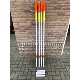 Jeu de mâts d'angle Field 4x ressort 32 mm