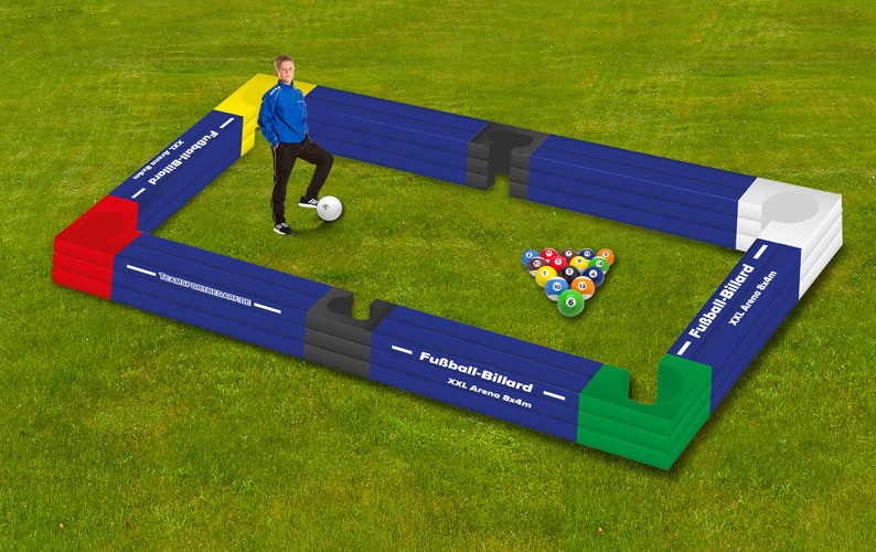 Planche de billard de snooker de football 8 m x 4 m