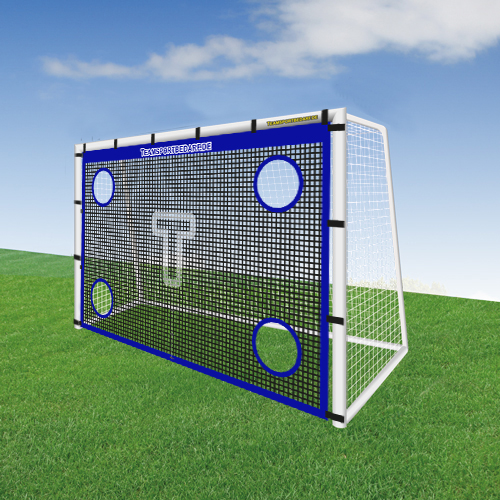 Doelwand met 4 gaten voor 3m x 2m goal