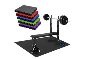 Tapis de protection pour fitness 150cm x 100cm